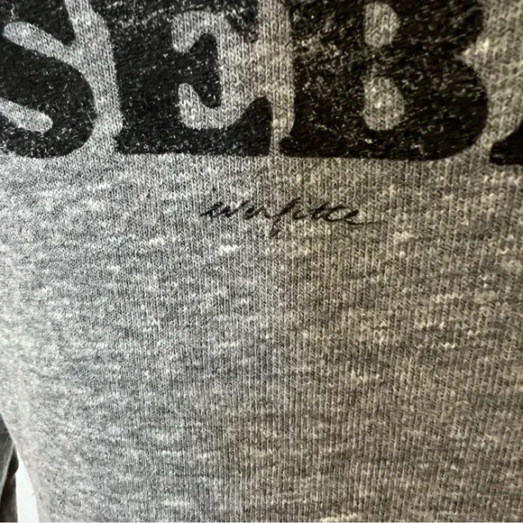 Gray Sporty There's No Crying In Baseball Classic Gameday Scoopneck Sweatshirt - Picture 4 of 7